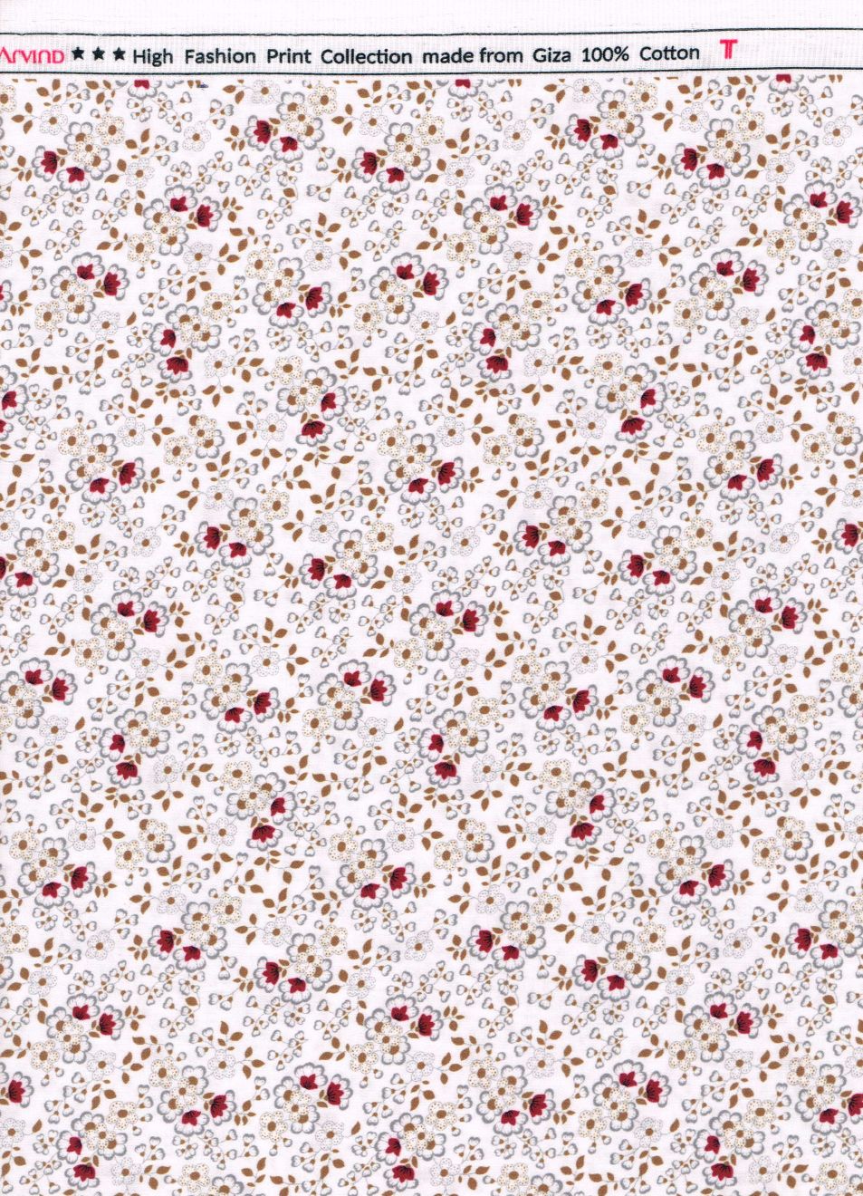 Arvind Tresca Cotton Printed Unstitched Shirting Fabric ( Multicolor )