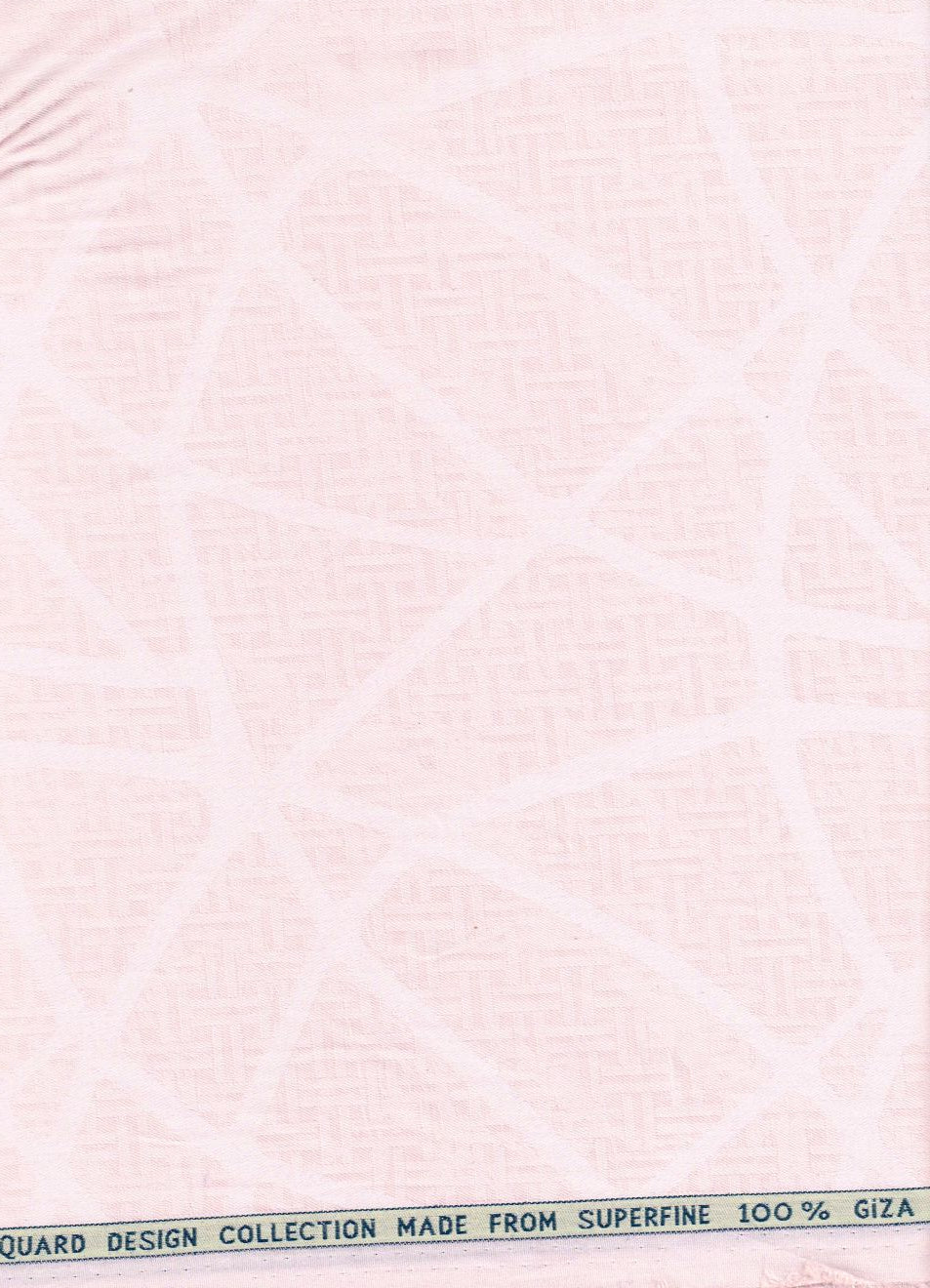 Arvind Tresca Jacquard Cotton Light pink Shirting fabric