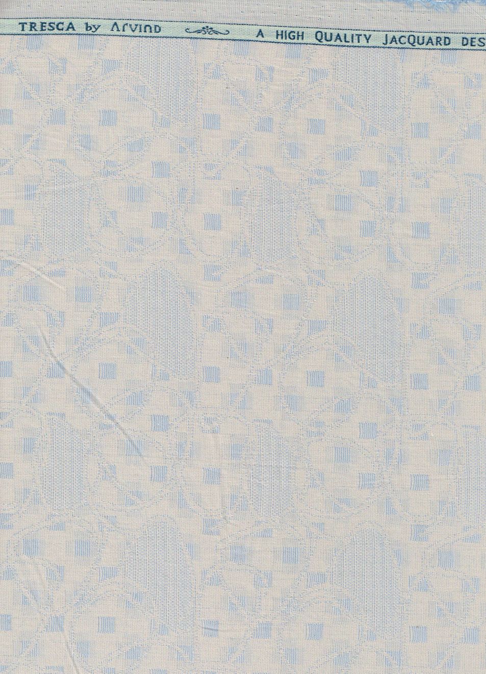 Arvind Tresca Cotton Jacquard Unstitched Shirting Fabric ( Golden )