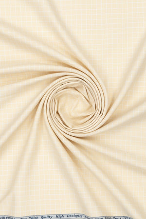 Beige fabric swatch