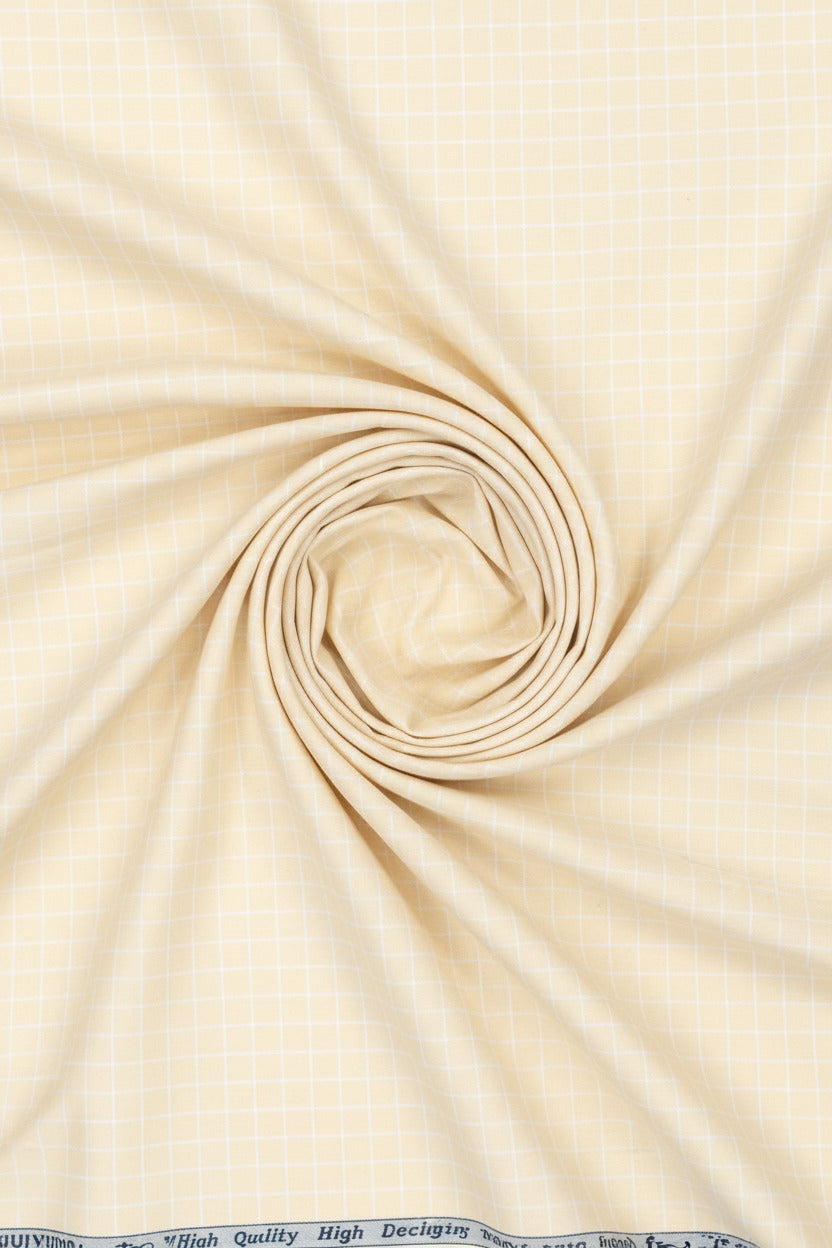 Beige fabric swatch