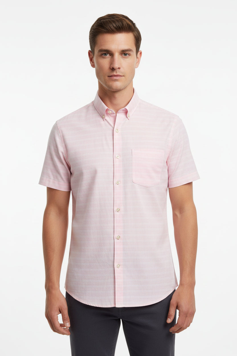 readymade shirt Pink fabric swatch