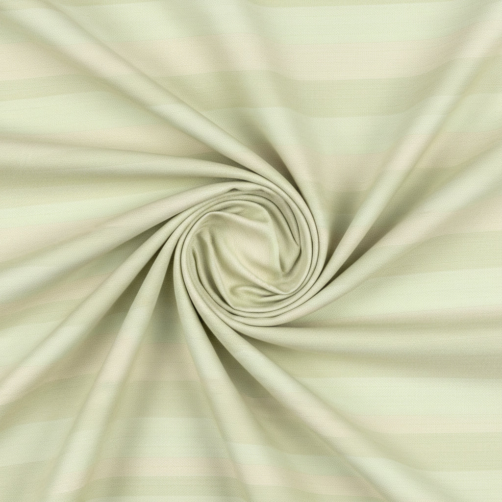 Multicolor khaki stripe Arvind Tresca Giza cotton shirt fabric, lightweight and textured for stylish menswear.