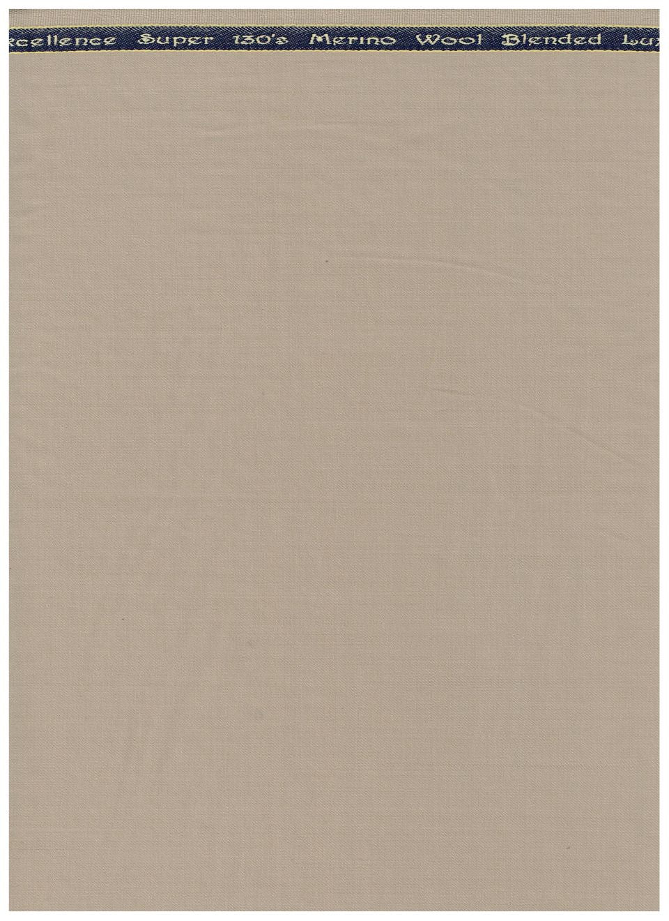 Georgio Khaki Polywool super 130's Suiting fabric