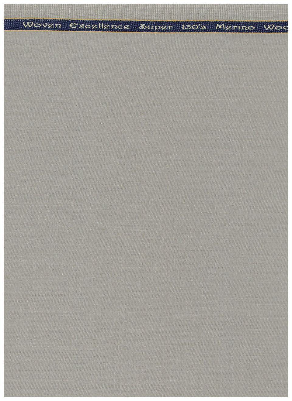 Georgio gullini Smoke Grey polywool super 130's suiting fabric