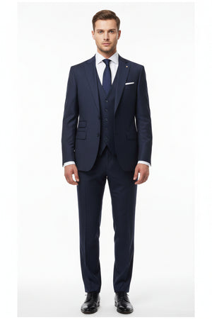 Georgia Gullini of Italy dark grey poly wool Super 100’s trousers and suiting fabric, unstitched fabric for tailoring or suit making.