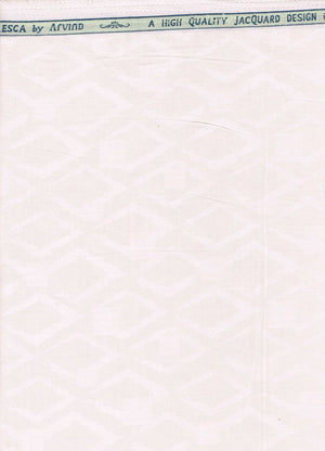 Arvind Tresca Jacquard Pink Shirting fabric