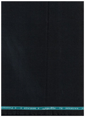 A dark navy blue fabric panel with a teal branded border at the top reading 'FASHION By Mirage Premium'.
