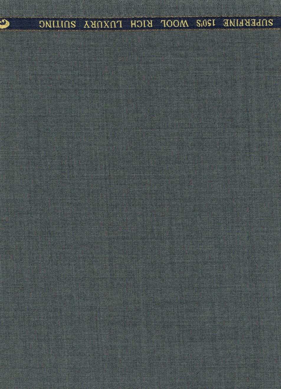 Georgio Gullini Grey super 150's Polywool suiting fabric