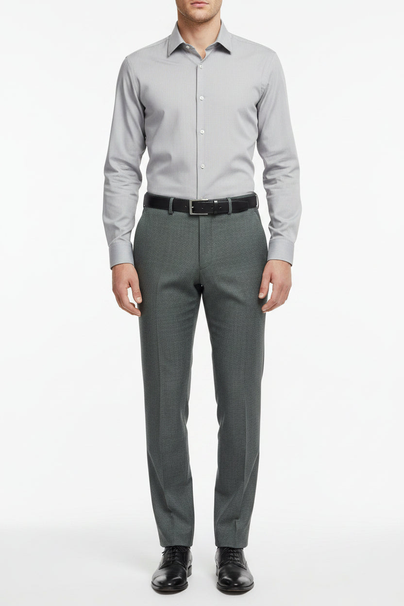 georgia gullini superfine 150 polywool Textured fabric