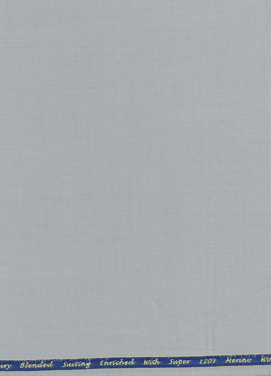 Georgia Gullini Of Italy Unstitched Polywool Super 120’s-70% Trousers & Suiting Fabric ( Grey )