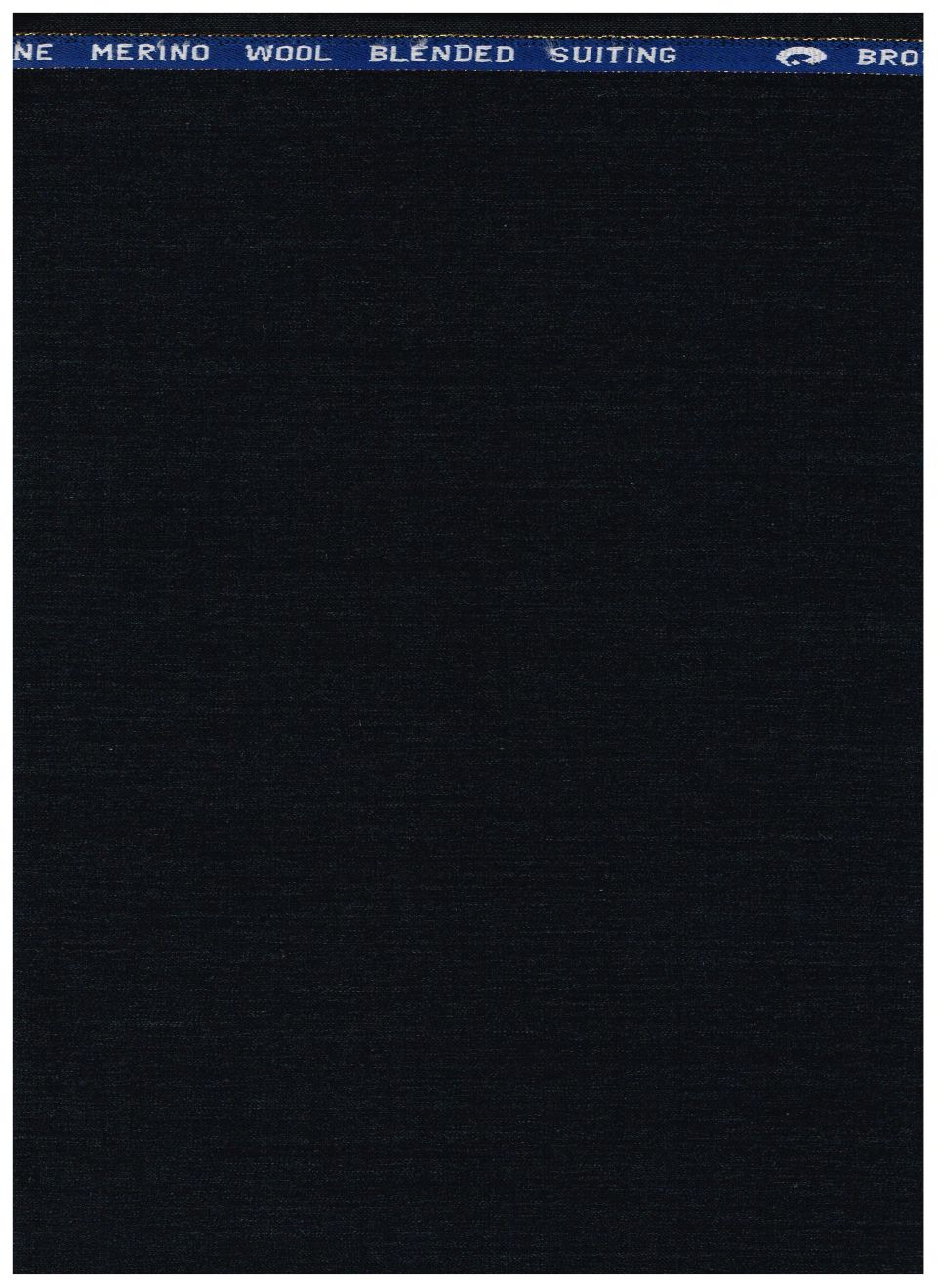Georgia Gullini of Italy Unstitched Poly wool Super 110’s Trouser & Suiting Fabric ( Blackish Grey )
