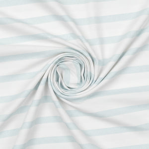 monti giza cotton shirting green on white shirting fabric twirl