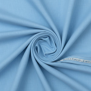 arvind linen tensil shirting fabric sky blue twirl mockup