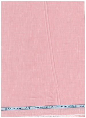 Arvind Primante Linen Baby Pink Shirt Faric handfeel