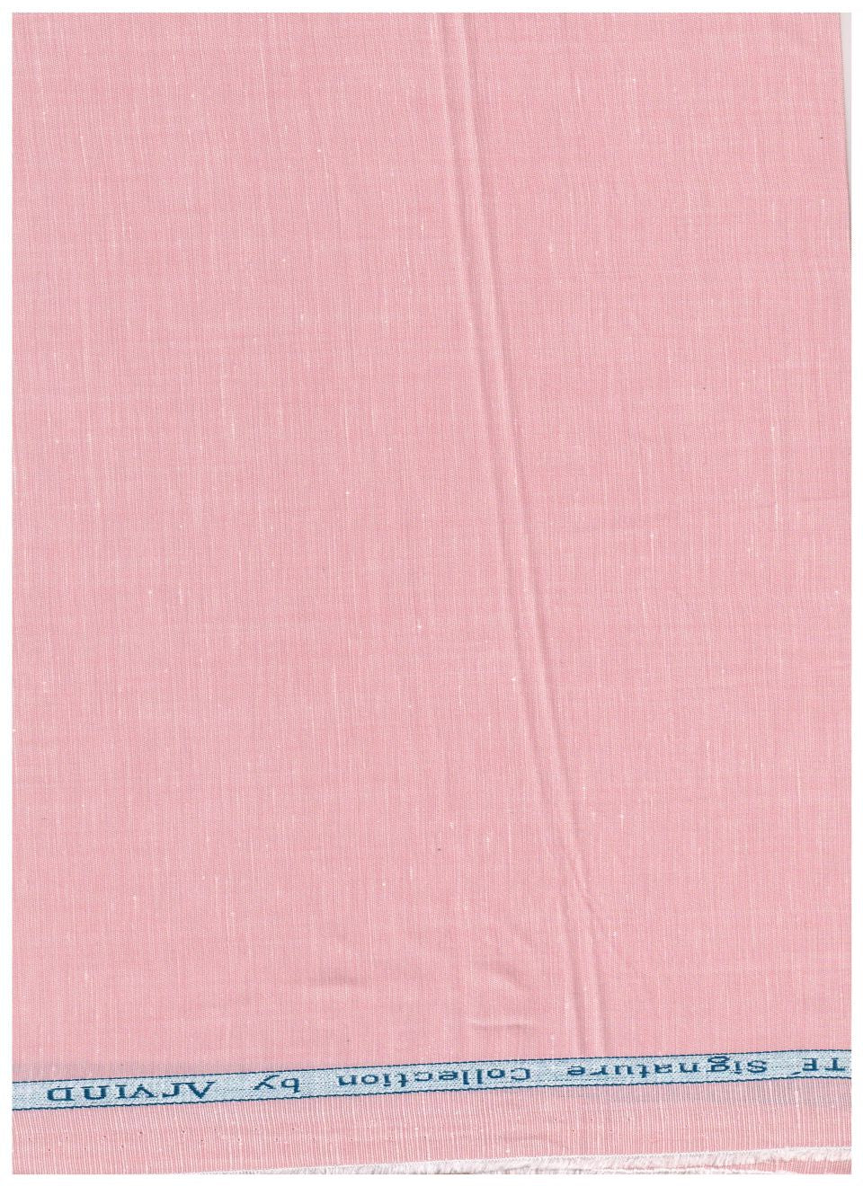 Arvind Primante Linen Baby Pink Shirt Faric handfeel