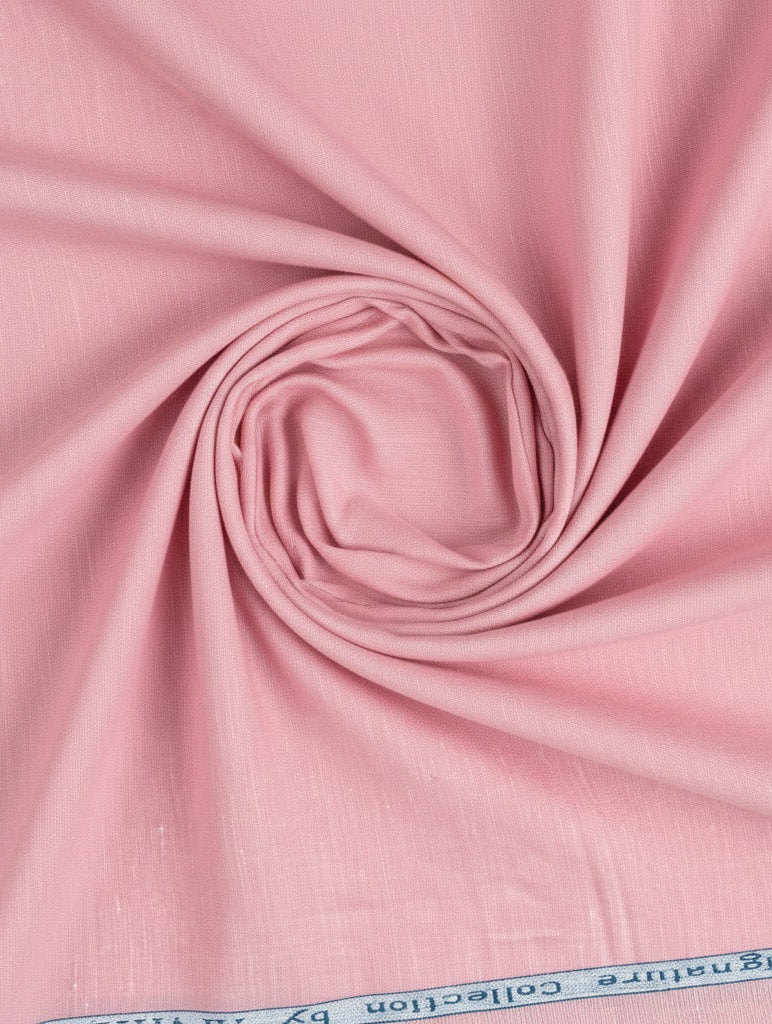 Arvind Primante Linen Baby Pink Shirt Faric handfeel