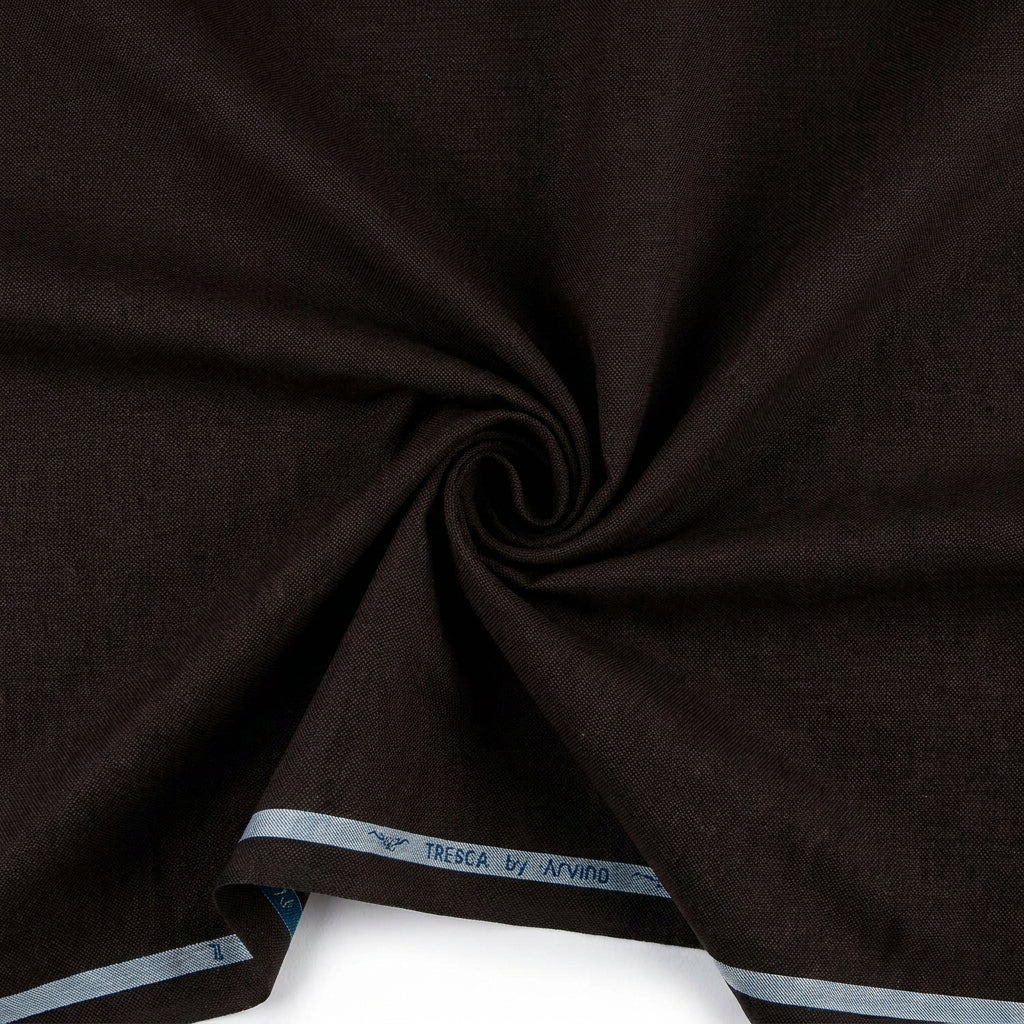 Arvind Cotton Unstitched Shirting Fabric ( Brown )
