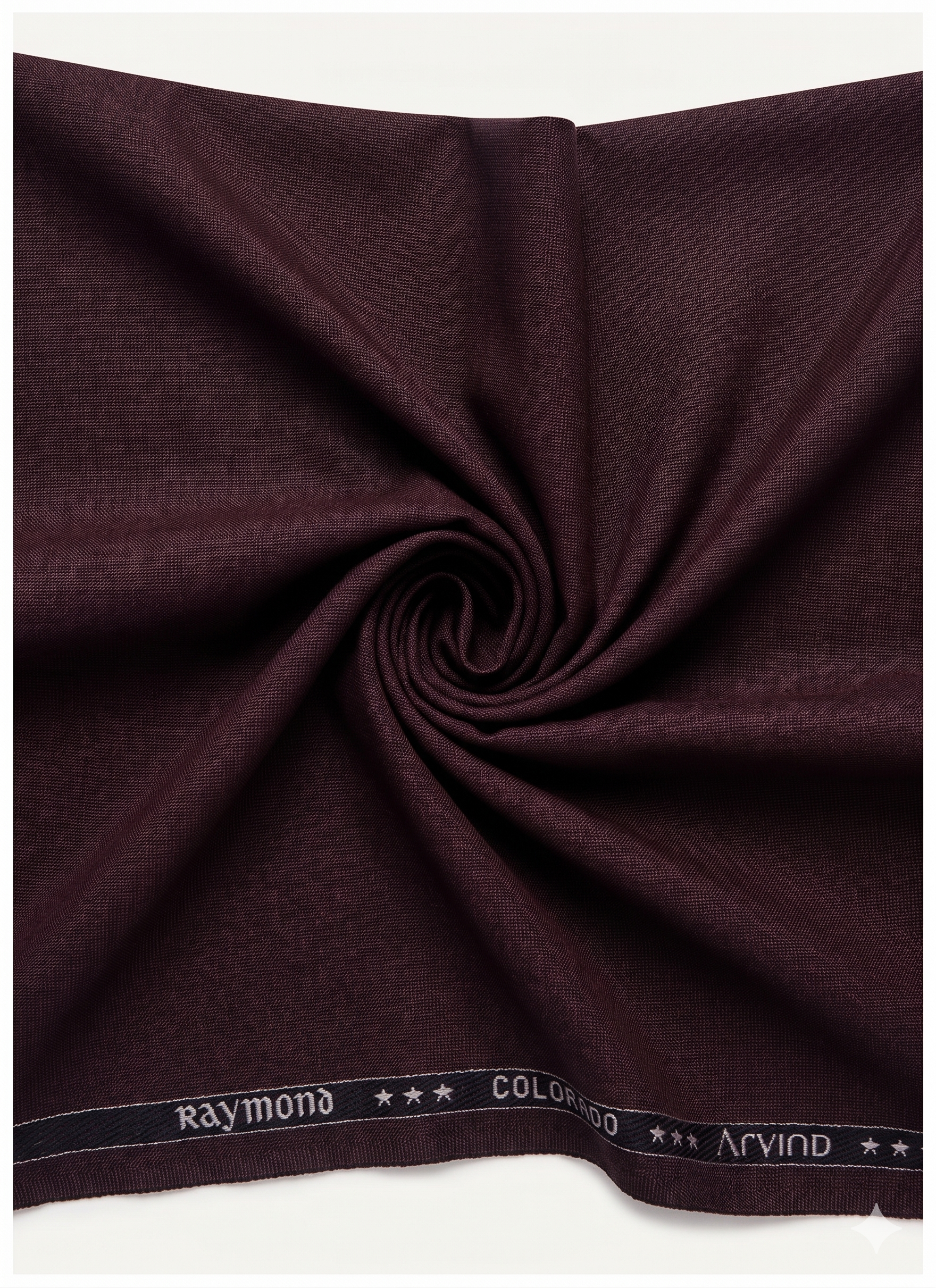 Elevate Your Style With Raymond Unstitched Terry Rayon Trousers & Suiting Fabric ( Wine )