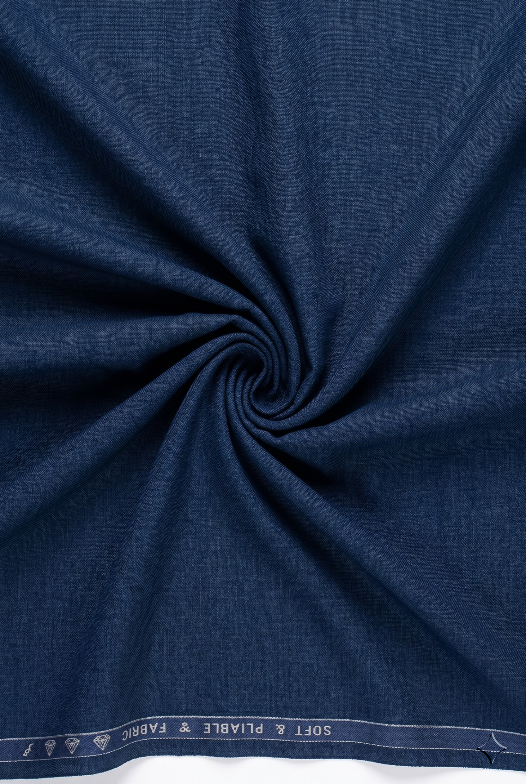 Raymond Unstitched Polyviscose Trousers Fabric ( Royal Blue )