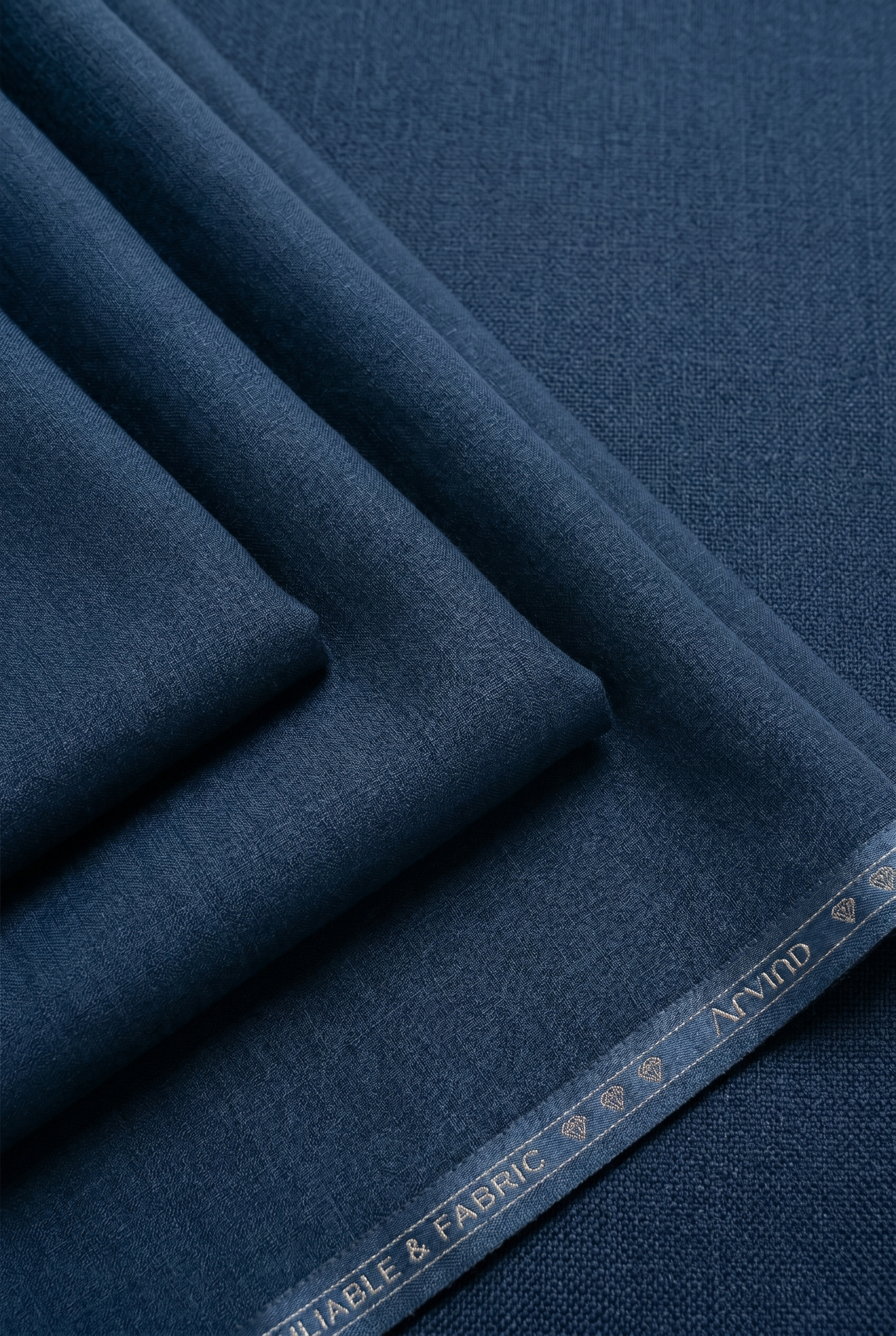 Raymond Unstitched Polyviscose Trousers Fabric ( Royal Blue )