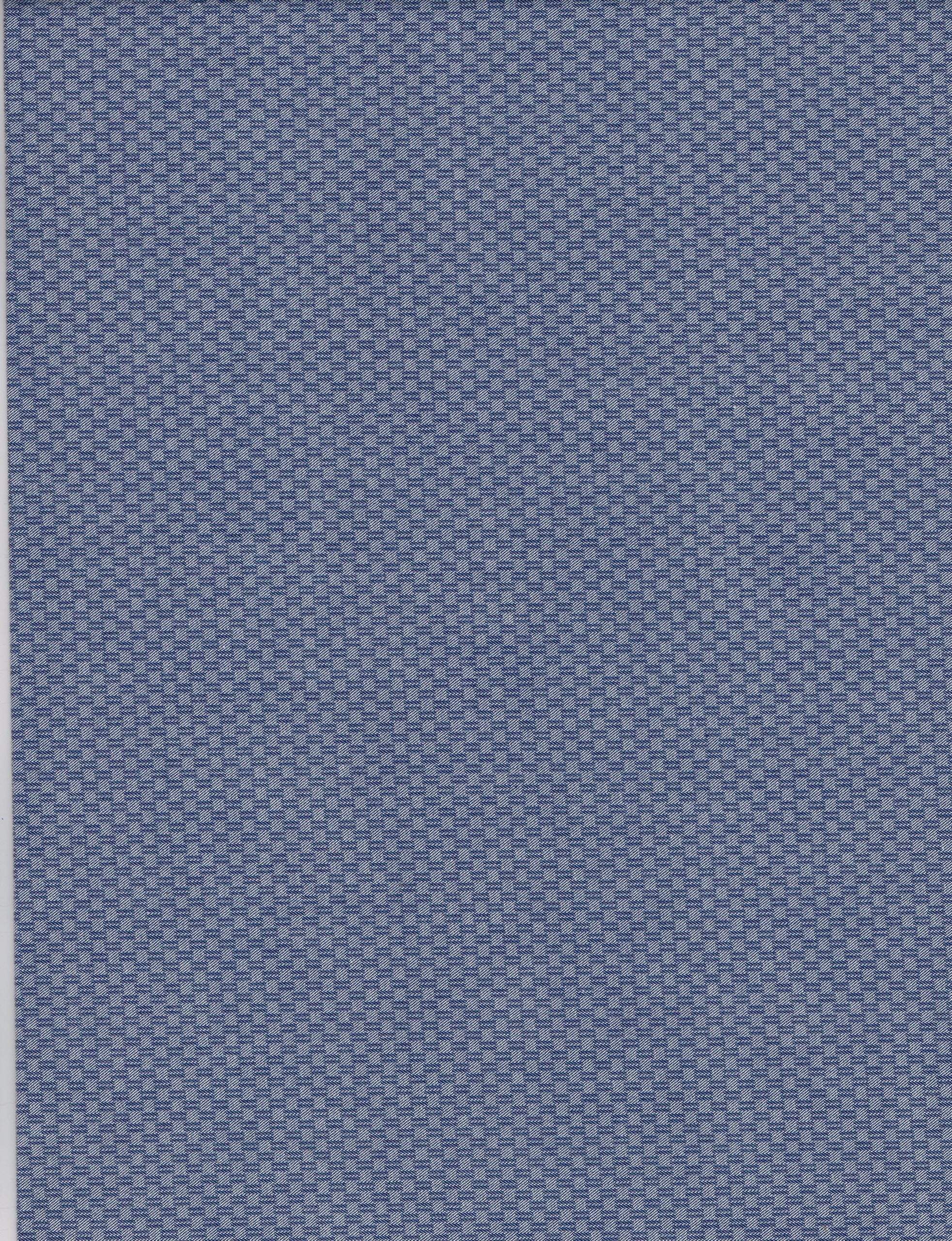 Experience The Luxury of Unstitched Printed Cotton Shirting Fabric By Mafatlal ( Blue )