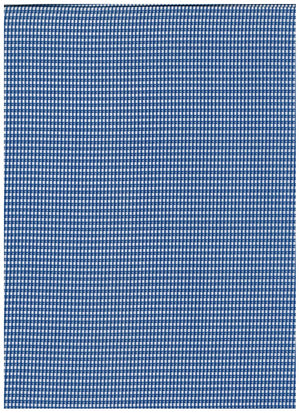 A close-up of a blue and white gingham fabric pattern, showing a classic small checkered design.