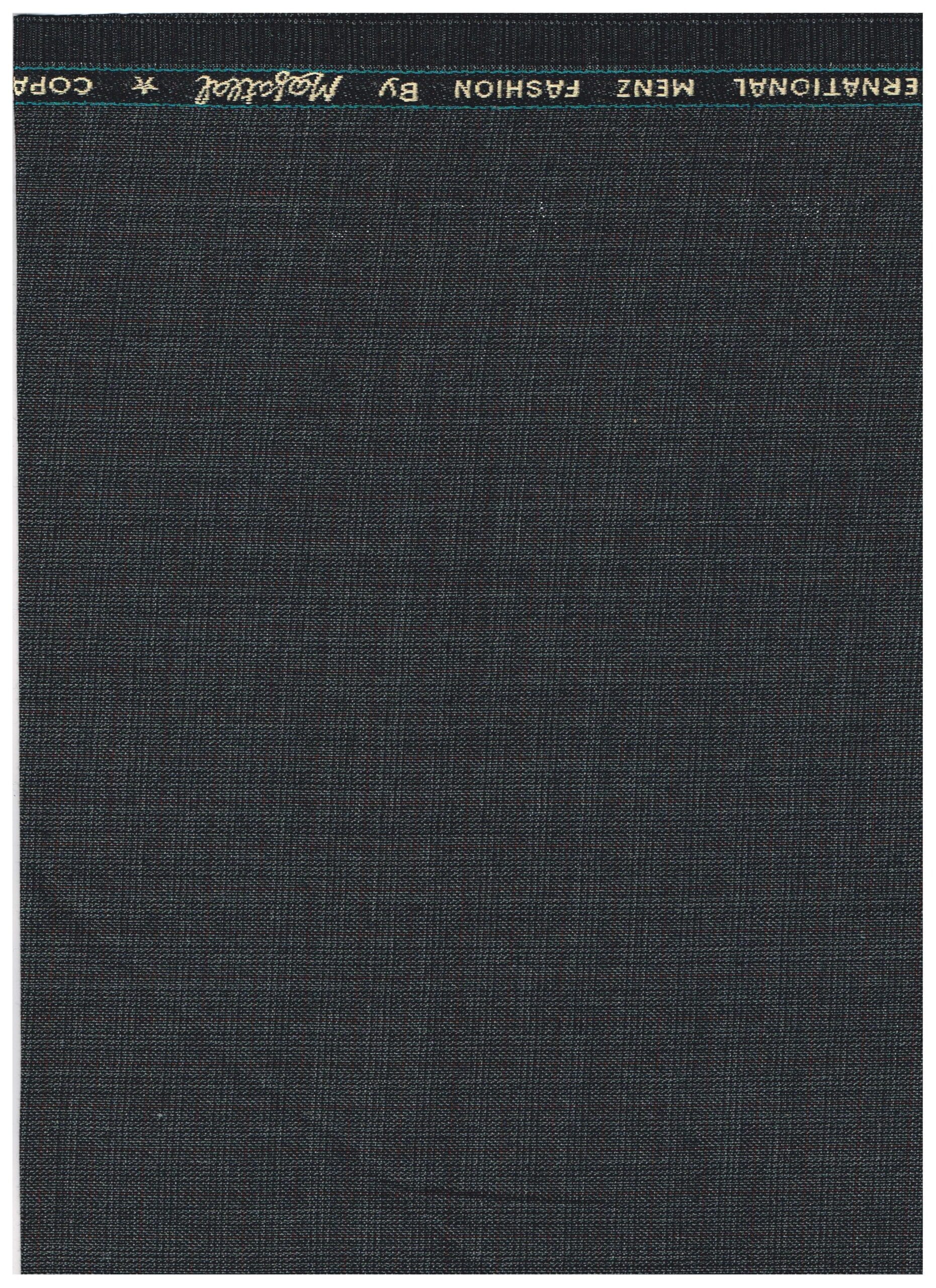 Mafatlal Grey Polywool Suiting Fabric