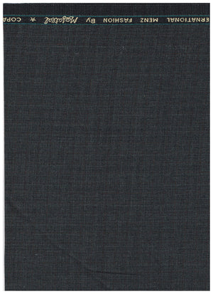 Mafatlal Grey Polywool Suiting Fabric