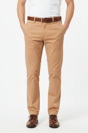 Brown trouser  with a visible brand label at the top