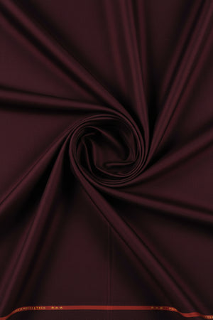 Dark brown fabric with a subtle pattern