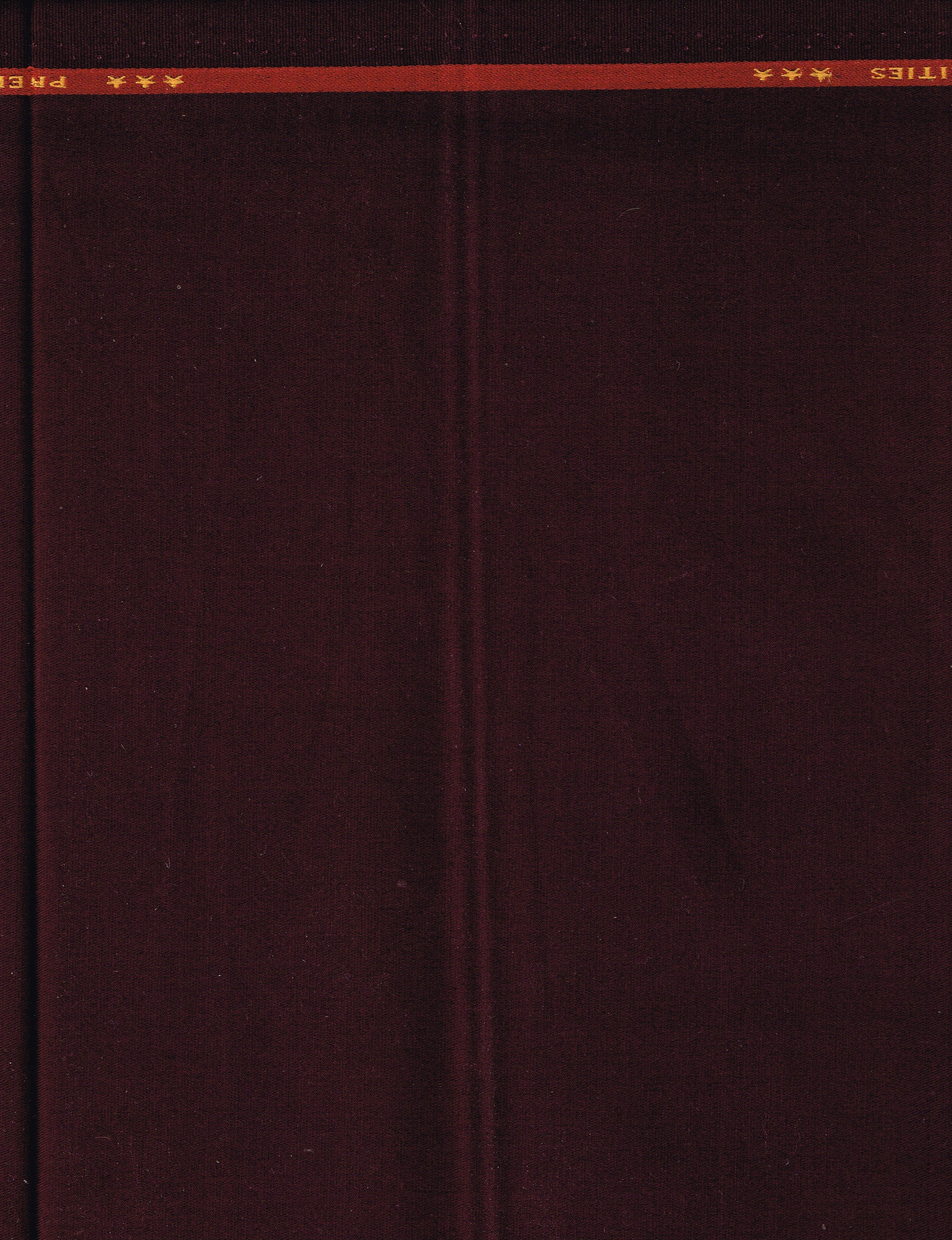 Arvind Unstitched Cotton Lycra Trousers & Suiting Fabric ( Burgundy )