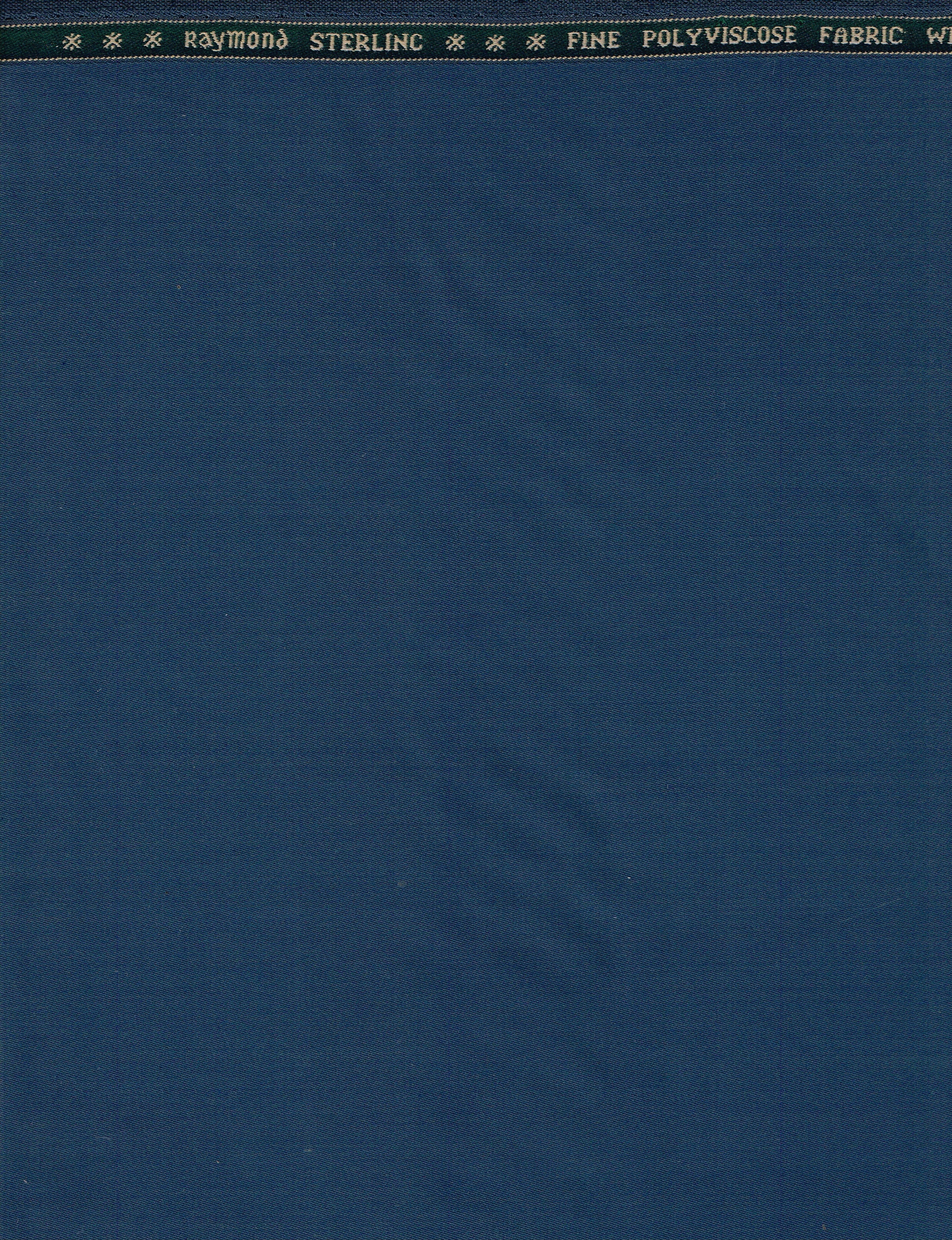 Elevate Your Style With Raymond Unstitched Polyviscose Trousers & Suiting Fabric ( Royal Blue )