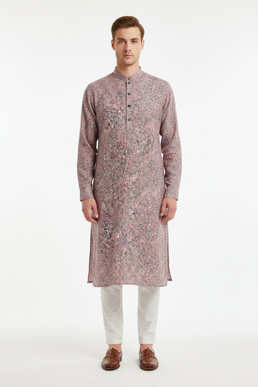 printed readymade kurta