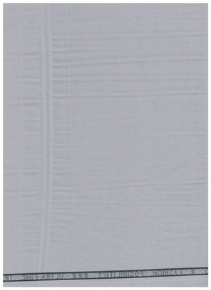 Grey Arvind Terry Rayon unstitched suit fabric showing soft, textured rayon material suitable for traditional or contemporary suits.
