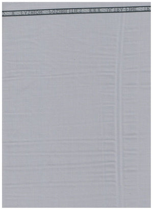 Grey Arvind unstitched Terry Rayon trousers and suiting fabric, showcasing the fabric texture and color details.