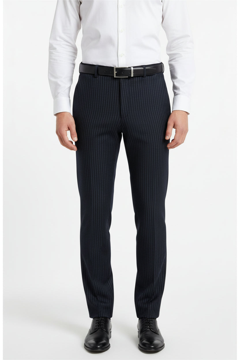 Black Arvind Luxurious Arvind Unstitched Poly Wool 100s Trouser and Suiting Fabric shown in the image.
