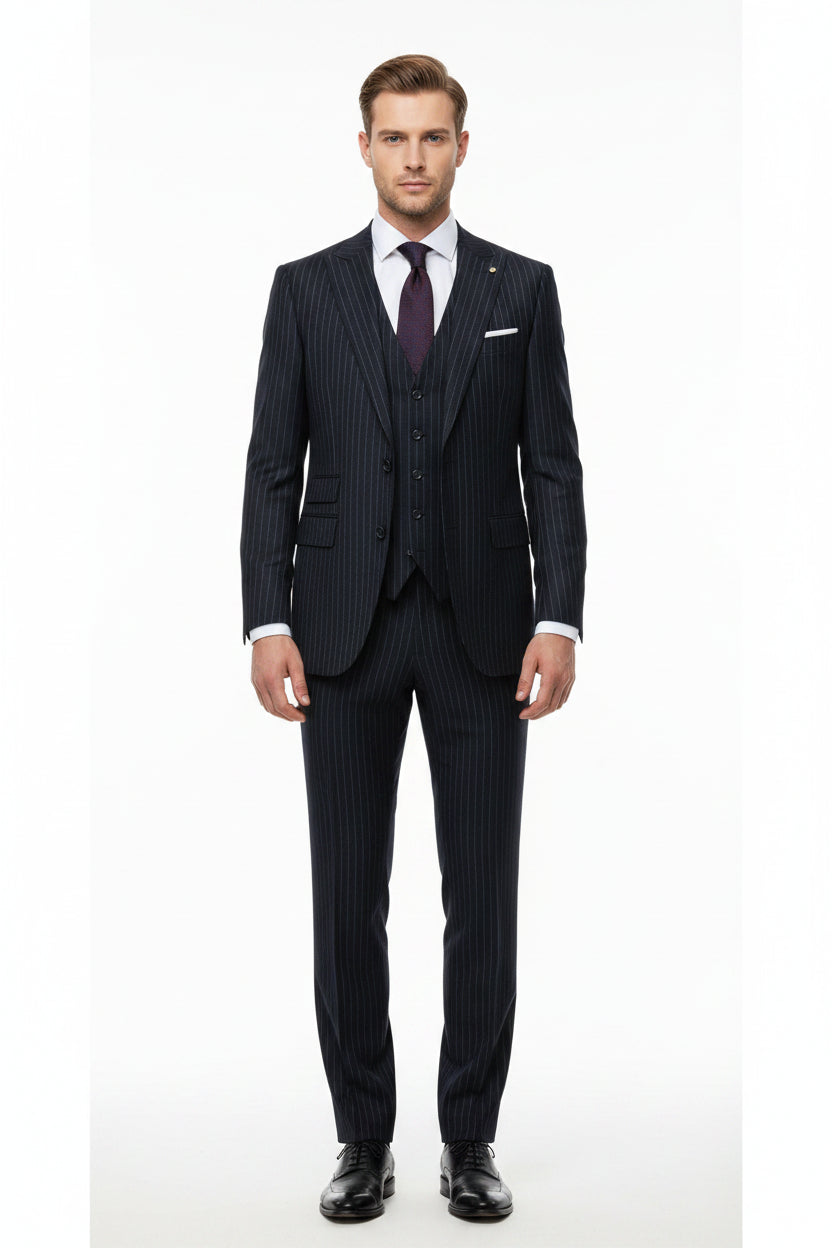 Black Arvind Luxurious Poly Wool 100’s Trouser and Suiting Fabric, unstitched fabric for tailoring or suits.