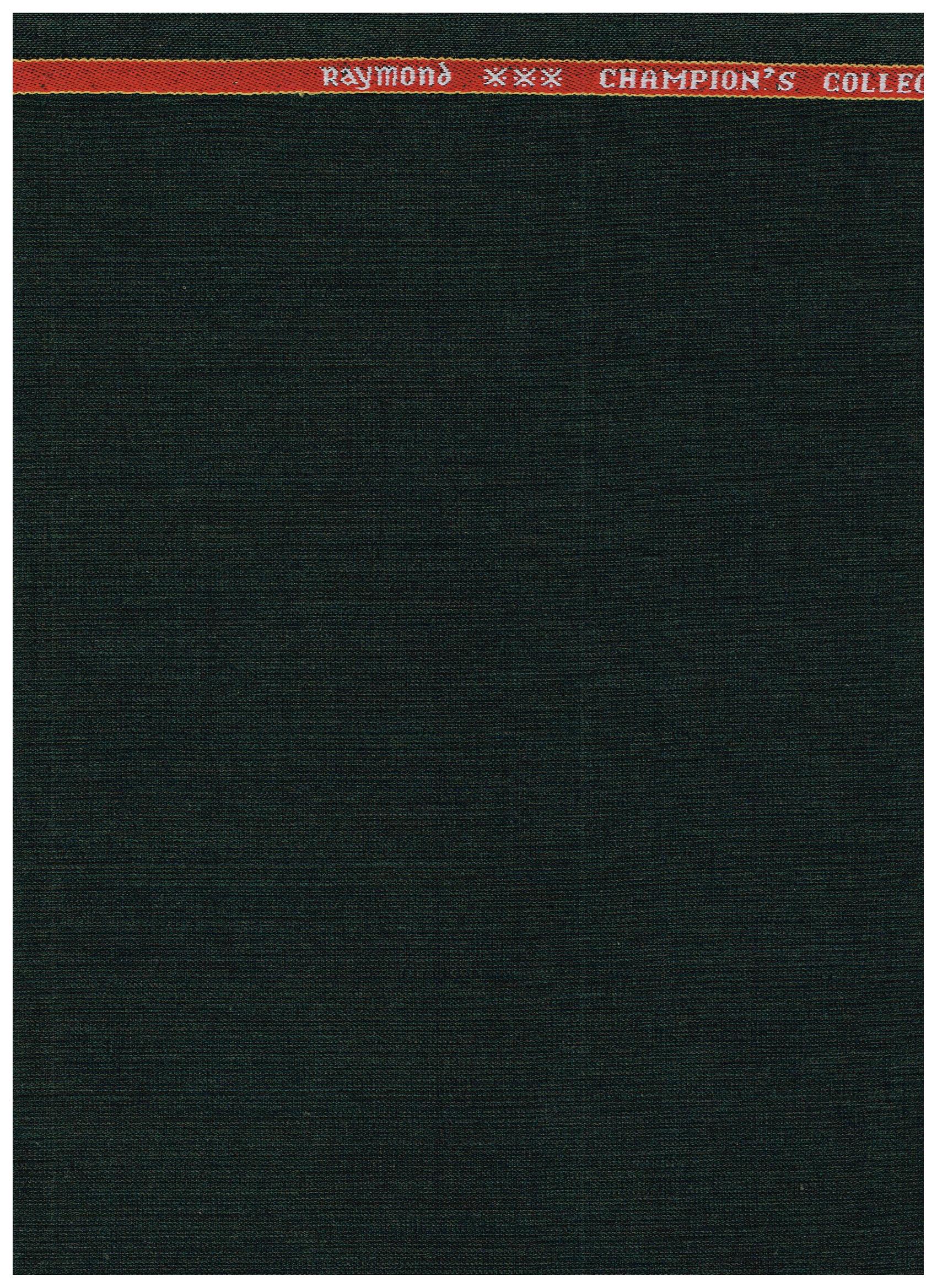 Raymond Luxurious Unstitched Polywool Trousers & Suiting Fabric ( Green Spinach )