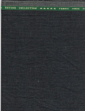 Grey Raymond Polywool trousers and suiting fabric, close-up of fabric texture and tailored fit.