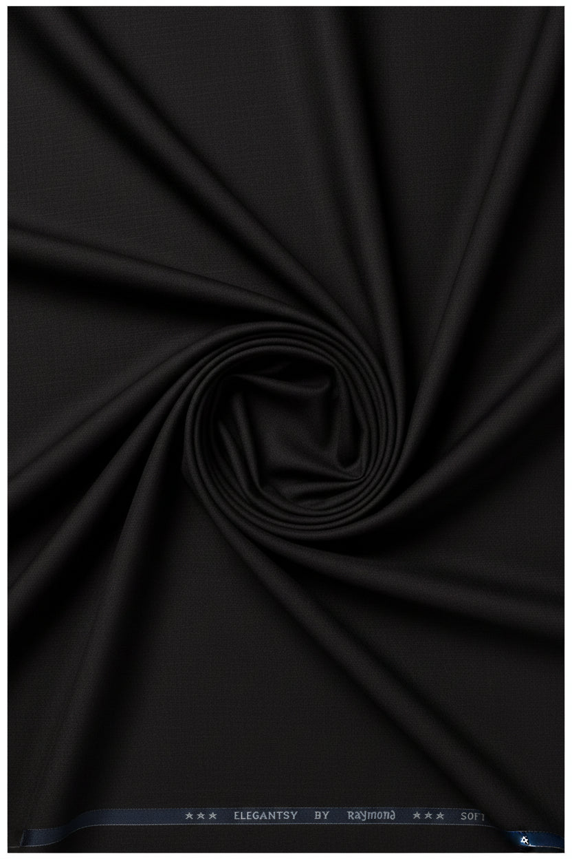 Raymond coffee brown unstitched Terry Rayon trousers and suit fabric, detailed close-up of textured fabric with subtle sheen.