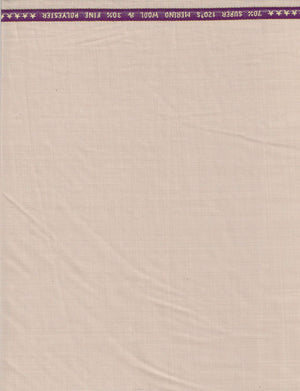 Raymond ivory polywool trousers and suiting fabric in unstitched form, showcasing luxurious texture and elegant material.