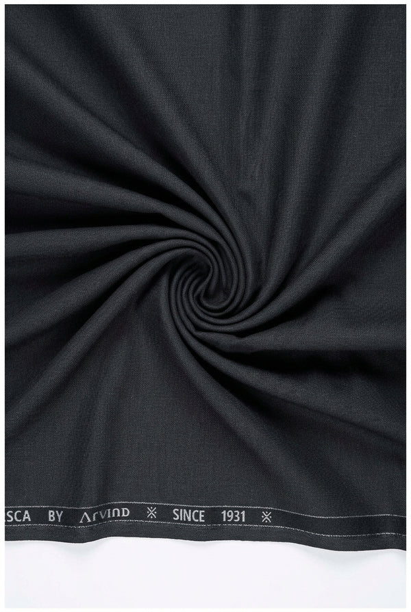 Arvind dark grey suit fabric