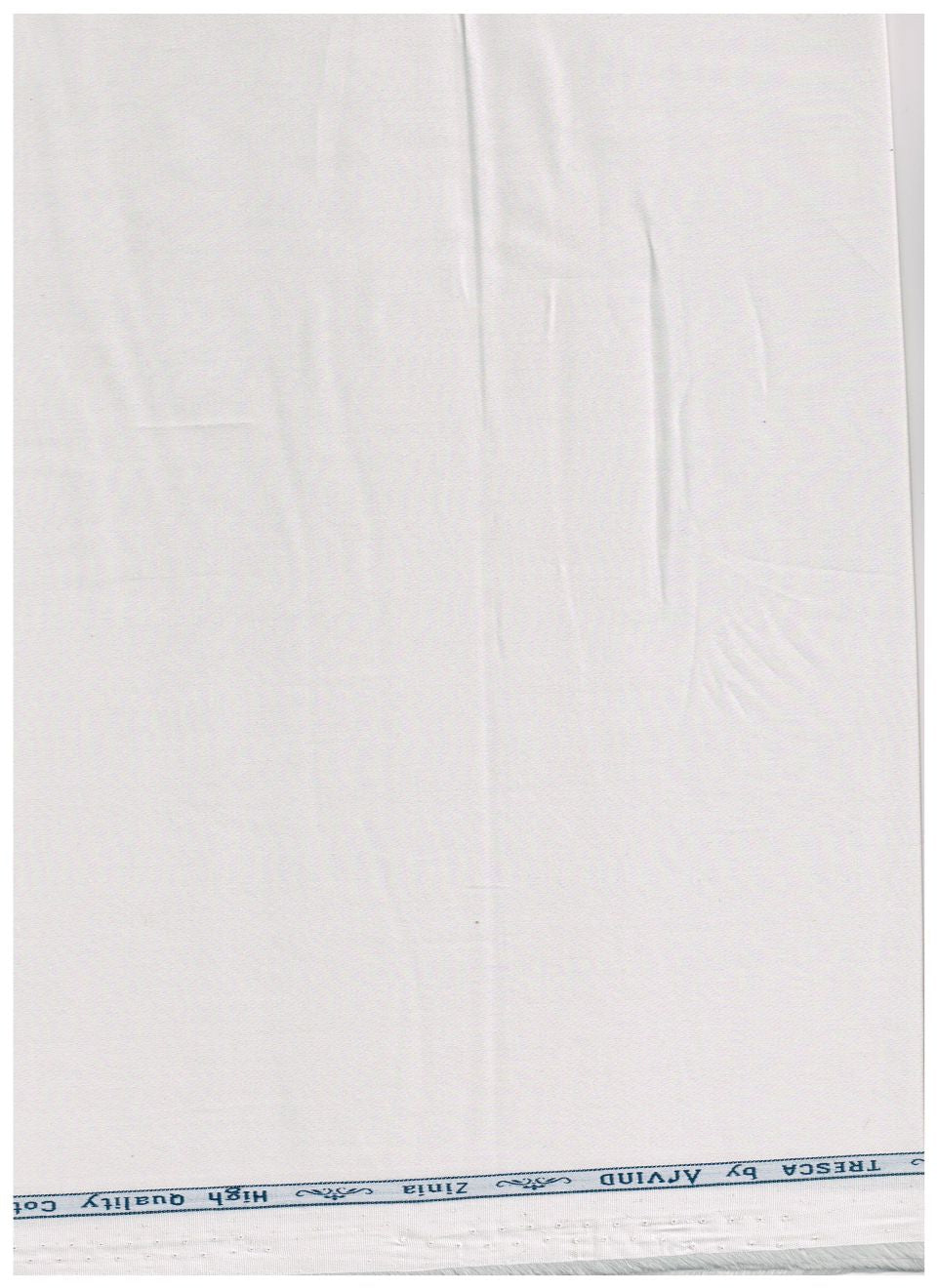 Light grey silver Arvind cotton satin shirt fabric with a smooth, lustrous finish, showcasing the elegant cotton satin texture.