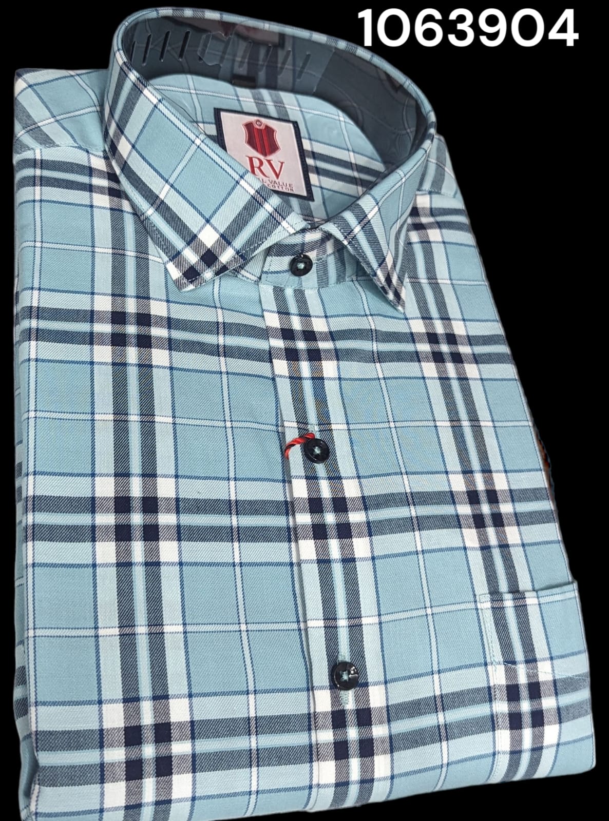 Blue Checks Readymade Shirt