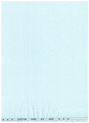 cotton king aqua blue shirt fabric