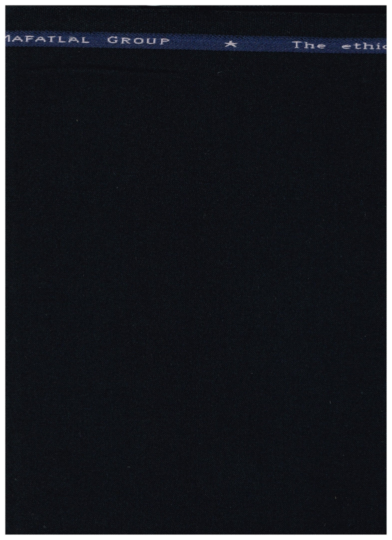 Mafatlal Supershot-17 Polyviscose Trousers & Suiting Fabric ( Navy Blue )