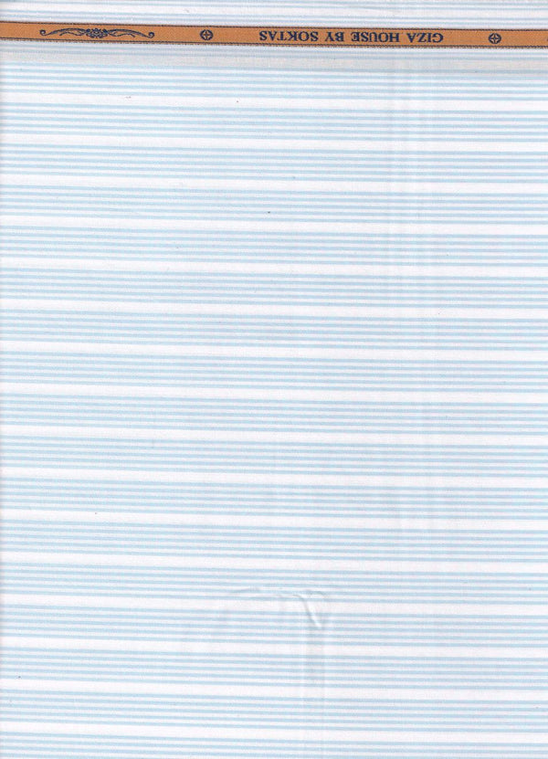Micro Stripe Blue stipes on white background