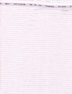 Arvind Light Pink Striped Shirting Fabric
