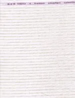 Arvind White Striped Shirting Fabric